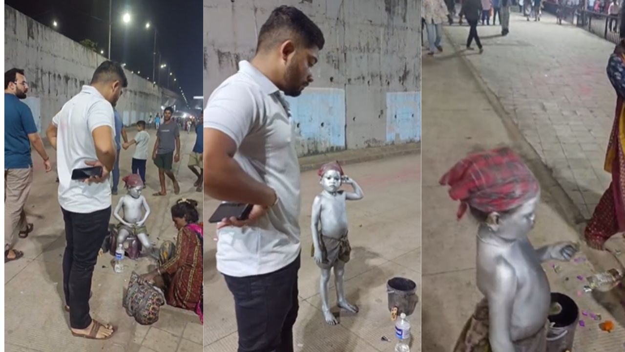 Video Viral: अवघ्या ३-४ वर्षांच्या मुलांना रंग फासून भीक मागायला लावले? कल्याणमध्ये संतापजनक प्रकार, पोलिसांकडून तपास