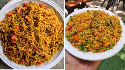 Recipe : मॅगीला द्या देसी तडका! अशी बनवा टेस्टी मसाला मॅगी 