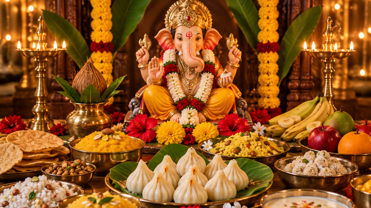 Ganeshotsav 2026: देवाला दाखवलेला नैवेद्य कधीपर्यंत समोर ठेवावे, काय आहे शास्त्राचा नियम