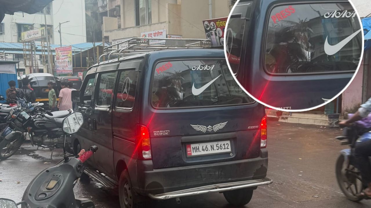 Navi Mumbai Crime : नवी मुंबईत तोतया पत्रकारांचा सुळसुळाट? वाहनांवर ‘प्रेस-पोलीस’ स्टिकर लावून सर्रास वाहतूक