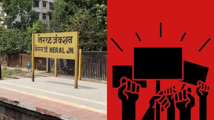 Karjat News : नेरळमध्ये नागरी प्रश्नांसाठी गोरख शेप यांचे उपोषण; ग्रामस्थांसह राजकीय पक्षांचा वाढता पाठिंबा