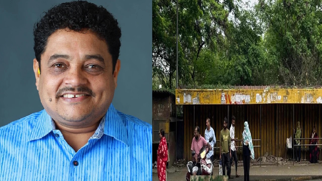 पाषाण येथील मुख्य बसथांब्याच्या दुरावस्थेवरुन मनसे आक्रमक; प्रशासनाला दिला आंदोलनाचा इशारा