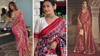 Patan Patola:  3 पिढ्यांनी वापरूनही कधीच जुनी होत नाही ‘ही’ साडी, 300 वर्ष टिकते पाटण पटोला