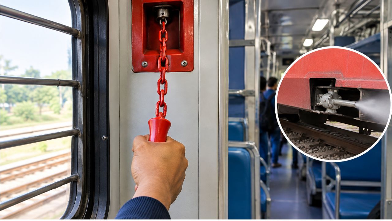 Travel News : चालत्या ट्रेनमध्ये अलार्म चेन ओढली तर काय होतं? जाणून घ्या नियम आणि दंड