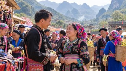 वर्षातून एकदाच व्हिएतनाममध्ये भरतो Love Market, एक्सला भेटायला इथे होते लोकांची गर्दी