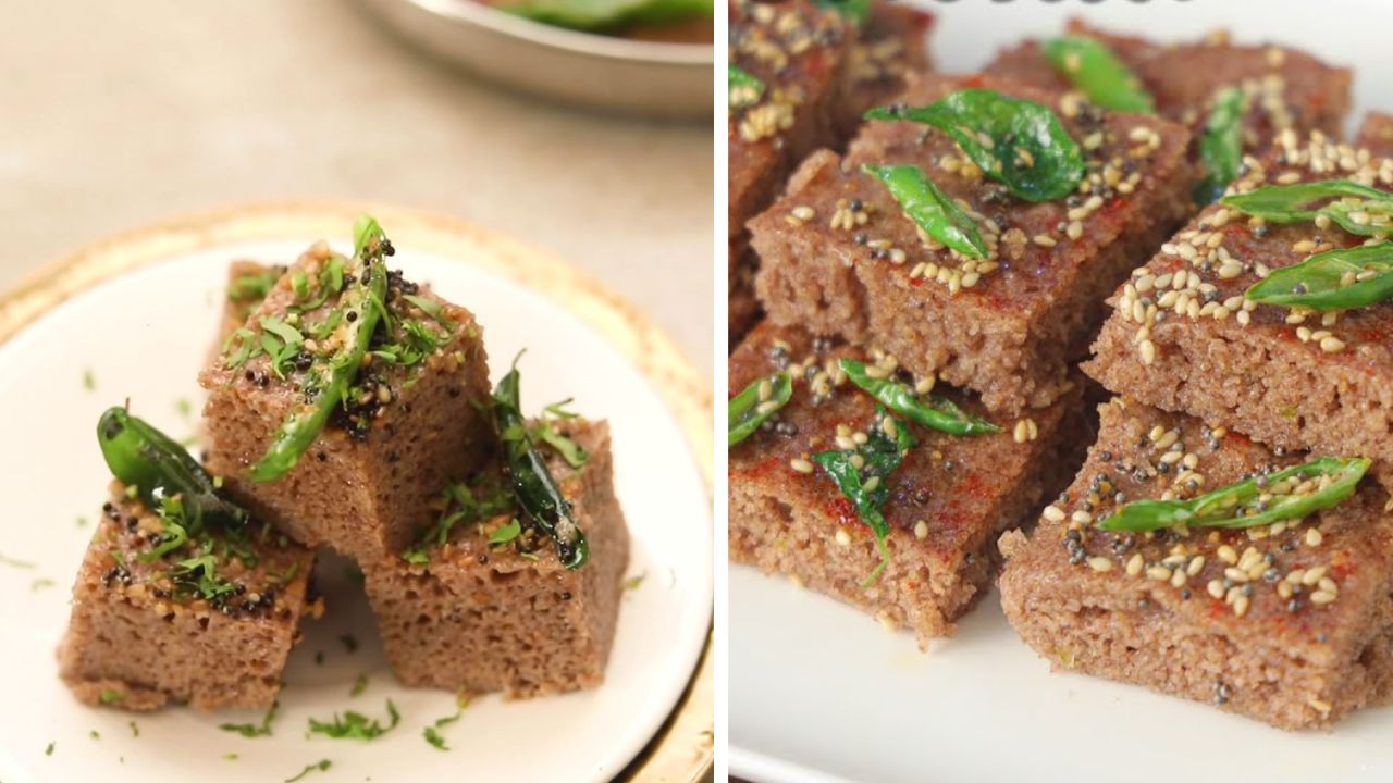 Recipe : हेल्दी अन् टेस्टी… नाचणीच्या पिठापासून बनवा जाळीदार आणि स्पाँजी ढोकळा, सकाळच्या नाश्त्यासाठी परफेक्ट पर्याय