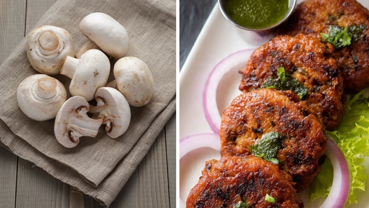 Recipe : खवय्यासांठी खास! मशरुम कबाब कधी खाल्लेत का? लगेच रेसिपी नोट करा
