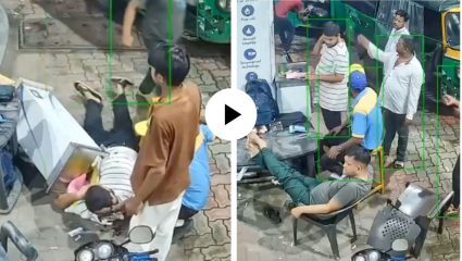 CNG स्टेशनवर गॅस भरताना पाइप अचानक फुटला; २४ वर्षीय कर्माचाऱ्याचा जागीच मृत्यू; घटनेचा Live Video Viral