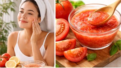 Beauty Tips : चेहऱ्यावरचे काळे हट्टी डाग अन् पिंपल्स होतील चुटकीसरशी गायब; टोमॅटोचा ‘हा’ देशी फॉर्म्युला करेल कमाल!