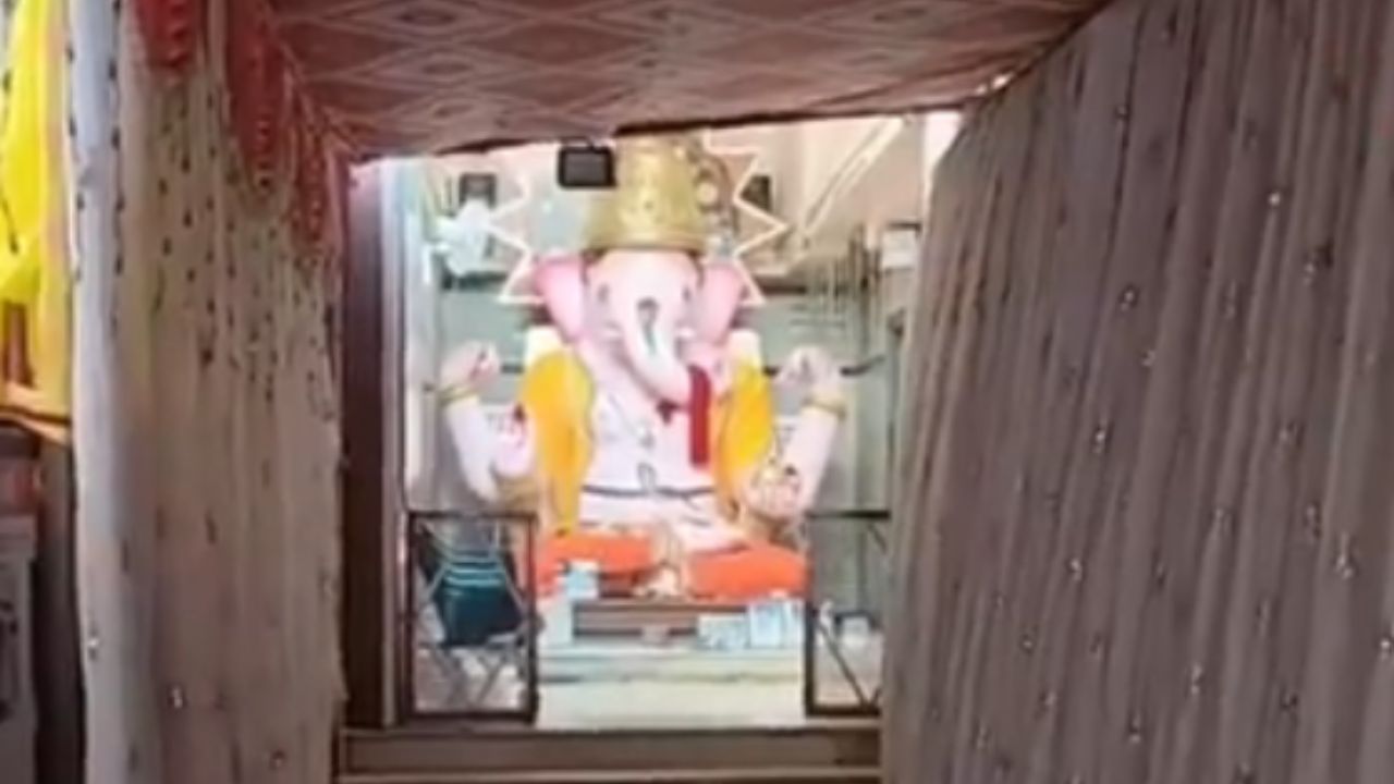 Sangli: 127 वर्षांपूर्वीची 14 फूट उंच महाकाय गणेशमूर्ती! लोकमान्य टिळकांनाही पडली होती भुरळ