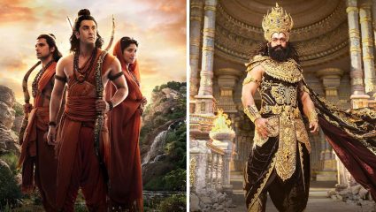 Ramayana New Posters: ‘रामायण’चे नवे पोस्टर्स रिलीज; राम-सीता आणि लक्ष्मणाची मनमोहक झलक, लंकेत उभा दिसला रावण
