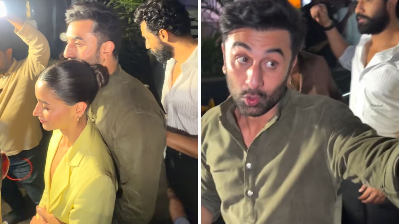 Ranbir Kapoor: फोटोग्राफरच्या बोलण्यावर का संतापला रणबीर कपूर? आलिया-विक्कीसोबत पोज देताना नेमकं काय घडलं?