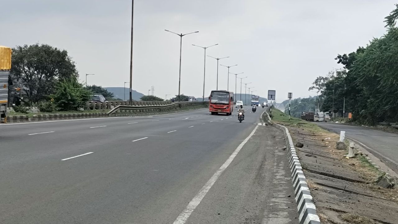 Satara News : लिंब उड्डाण पूल की अपघाताचा सापळा? चढ-उताराच्या रस्त्यावर सुरक्षेचा अभाव