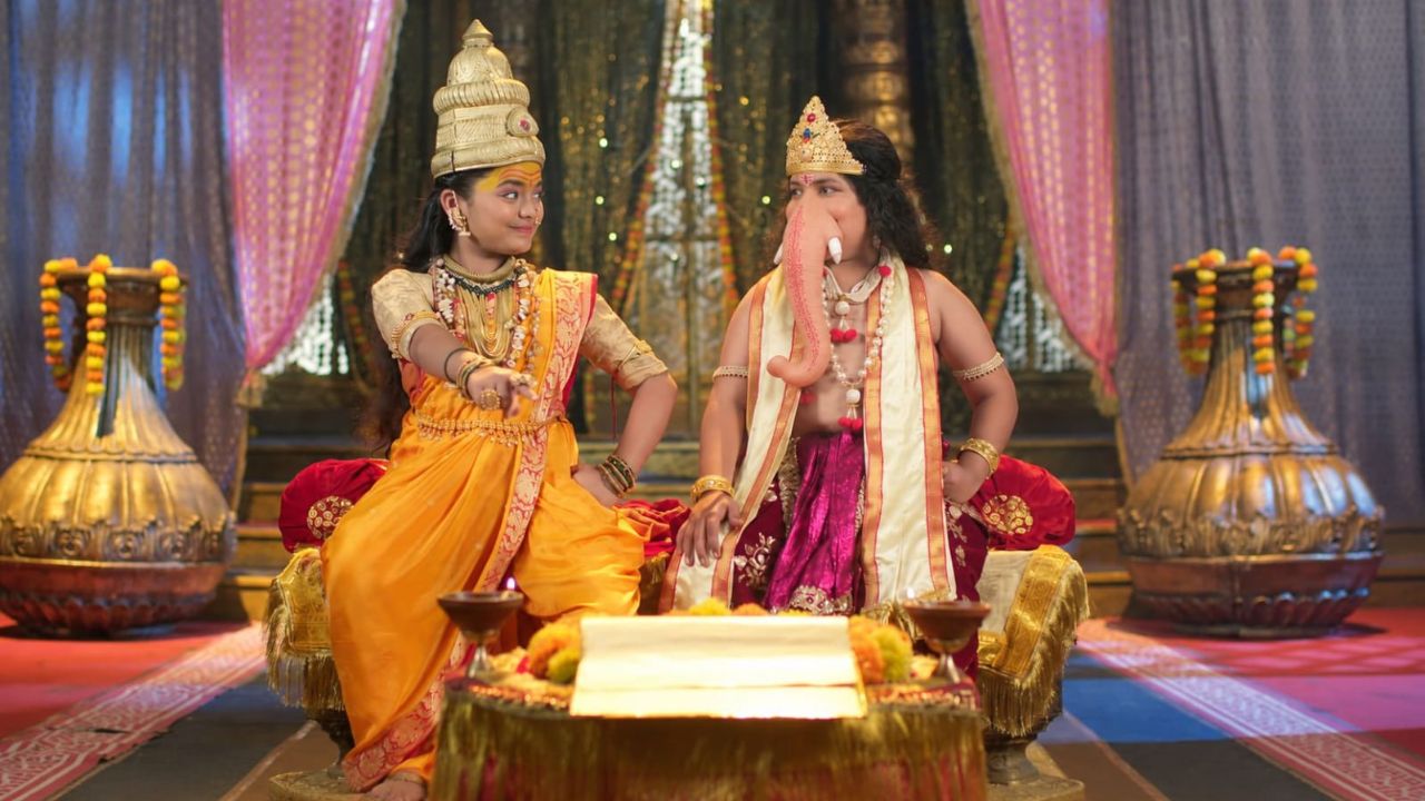 Aai Tulja Bhavani Serial: ‘आई तुळजाभवानी’मध्ये बालगणेशाचं आगमन; AI-VFXच्या कमाल तंत्रज्ञानाने साकारला गजमुख
