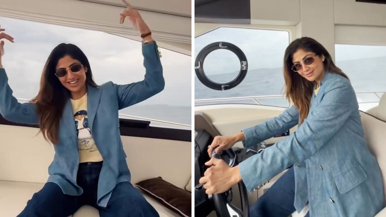 Shilpa Shetty Dance:‘ऐसी मेरी Vibe’च्या तालावर थिरकली शिल्पा शेट्टी; भन्नाट डान्स करत सेलिब्रिटींना दिलं चॅलेंज