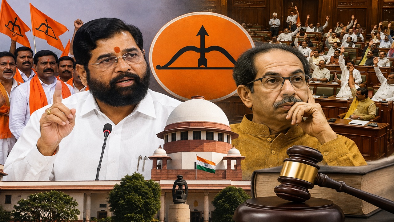 Shiv Sena Symbol Case: शिवसेना कुणाची? ‘आम्हीच मूळ शिवसेना’; शिंदे गटाचा दावा, विधिमंडळातील बहुमताचा निकष योग्य असल्याचा युक्तिवाद