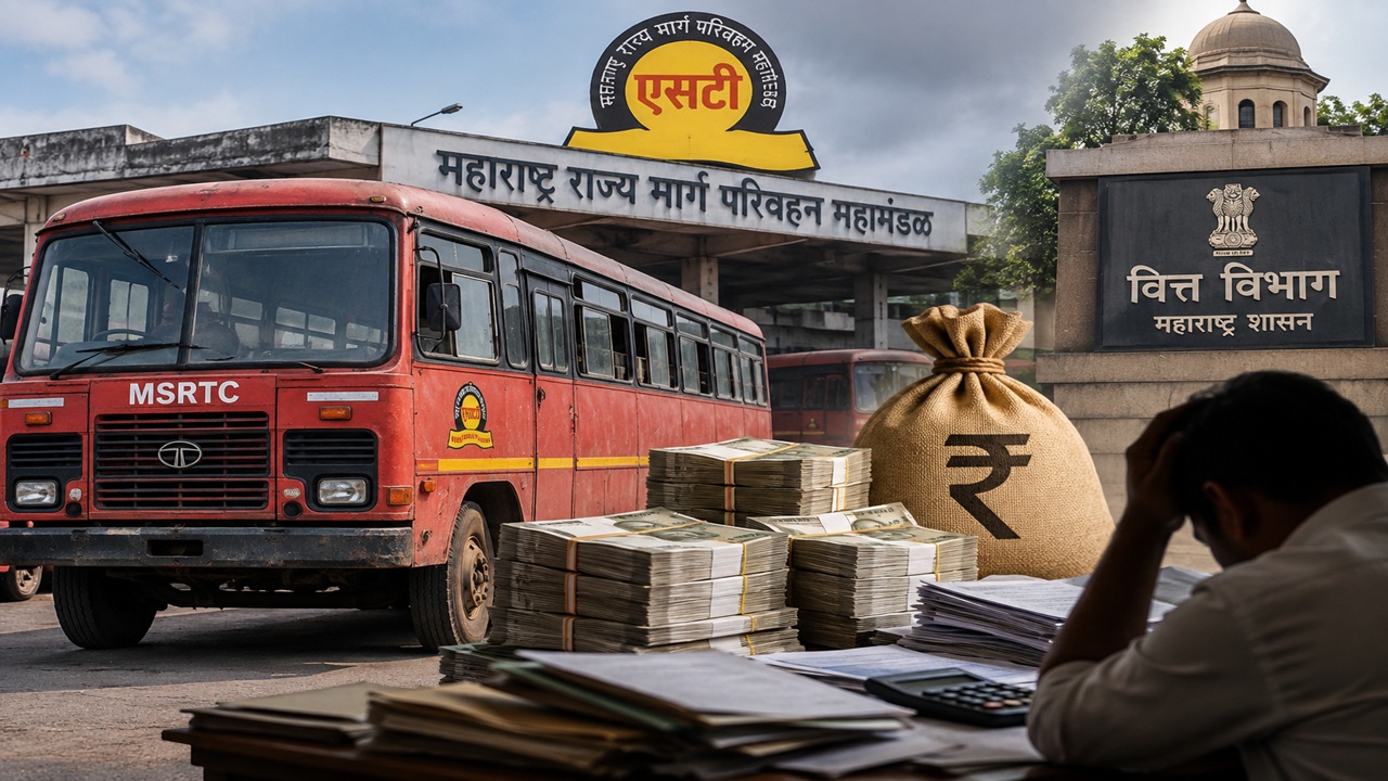 MSRTC News: एसटी महामंडळ संकटात; 4,500 कोटींहून अधिक वैधानिक देणी थकीत, 200 कोटींच्या कर्ज परतफेडीचाही मागितला हिशोब