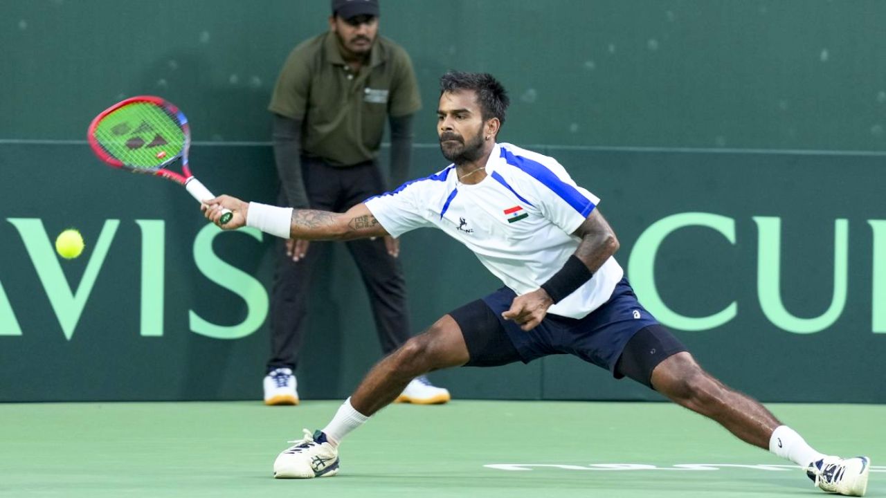 Davis Cup 2026: पहिला सेट एकतर्फी, दुसऱ्यातही गेम ओव्हर! सरळ सेटमध्ये सुमित नागलचा पराभव; भारताचं आव्हान संपलं