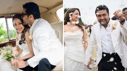 Suriya-Jyothika: २० वर्षांनी पुन्हा लग्नाच्या बोहल्यावर सूर्या-ज्योतिका, मुलांसमोरचा खास VIDEO व्हायरल