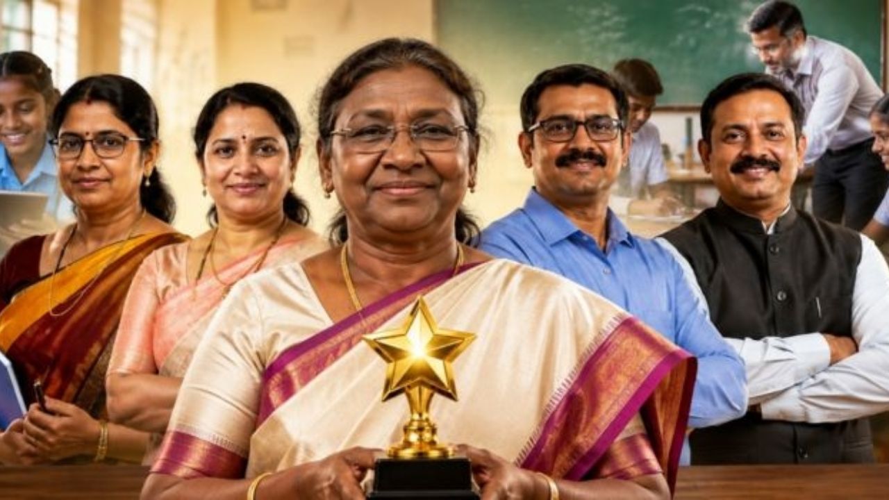 National Award: महाराष्ट्राचा शिरपेचात मानाचा तुरा! प्रा. विक्रम विशाल यांना ‘राष्ट्रीय शिक्षक पुरस्कार २०२६’ प्राप्त