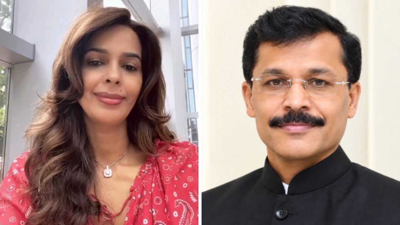 Mallika Sherawat: ‘तुमच्या नजरेतून..’; तुकाराम मुंढेंच्या कामाचं मल्लिका शेरावतने मराठीतून केलं कौतुक, इडली खातानाचा VIDEO व्हायरल