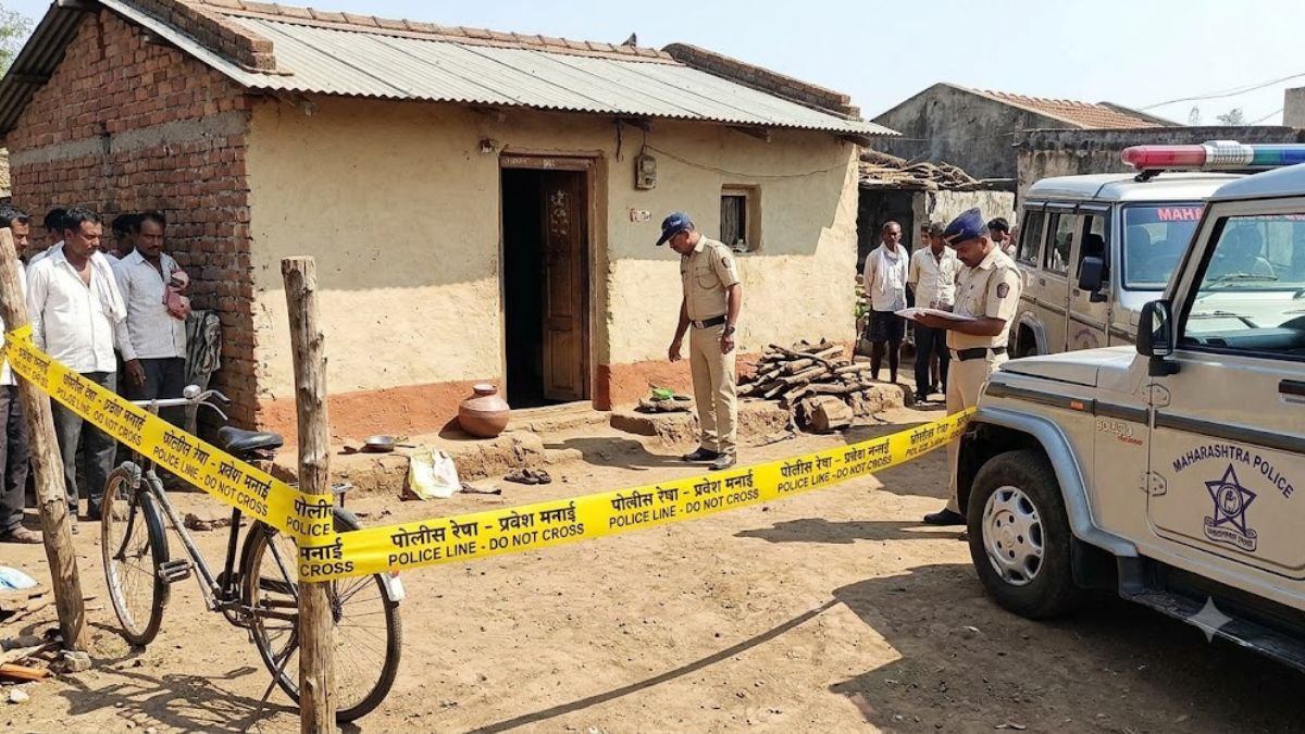 Double Murder Case: रक्ताचे नाते झाले कलंकित! कौटुंबिक वादातून पतीने पत्नी अन् ३ वर्षांच्या मुलाला दगडाने ठेचून  संपवले अन्…