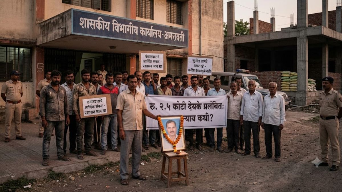अडीच कोटींची थकबाकी अन् कर्जाचा डोंगर! कंत्राटदाराच्या मृत्यूपूर्वीच्या चिठ्ठीत नेमकं काय लिहिलंय?