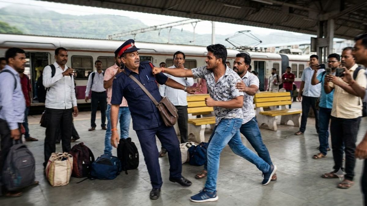 Lonavala Station News: तिकीट विचारले म्हणून टीसीवर हल्ला; व्हिडिओ सोशल मीडियावर तुफान व्हायरल!