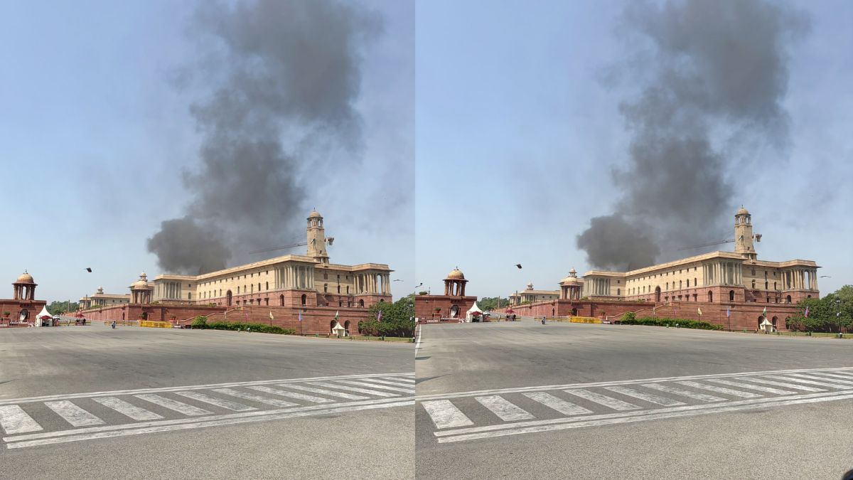Delhi Fire News: राजधानी दिल्लीत खळबळ! संसदेजवळील ‘नॉर्थ ब्लॉक’मागे भीषण आग; या प्रसंगाने सुरक्षेवर प्रश्नचिन्ह