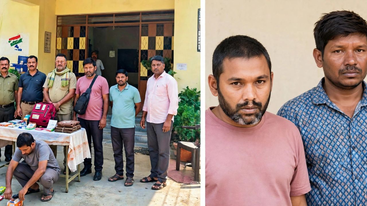 Jalgaon News: घरफोड्यांचा खेळ अखेर संपला! मध्य प्रदेशातील संशयितांना अमळनेर पोलिसांनी पकडलं