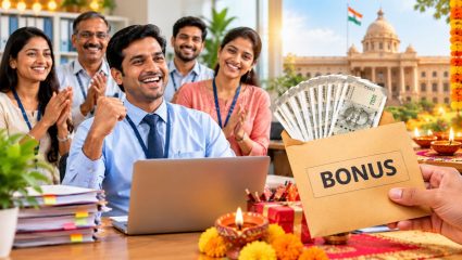 Central Government Festive Bonus : कर्मचाऱ्यांना लॉटरी… दिवाळीपूर्वी मिळणार तब्बल 60 दिवसांचा घसघशीत बोनस; कोणाला होणार फायदा?