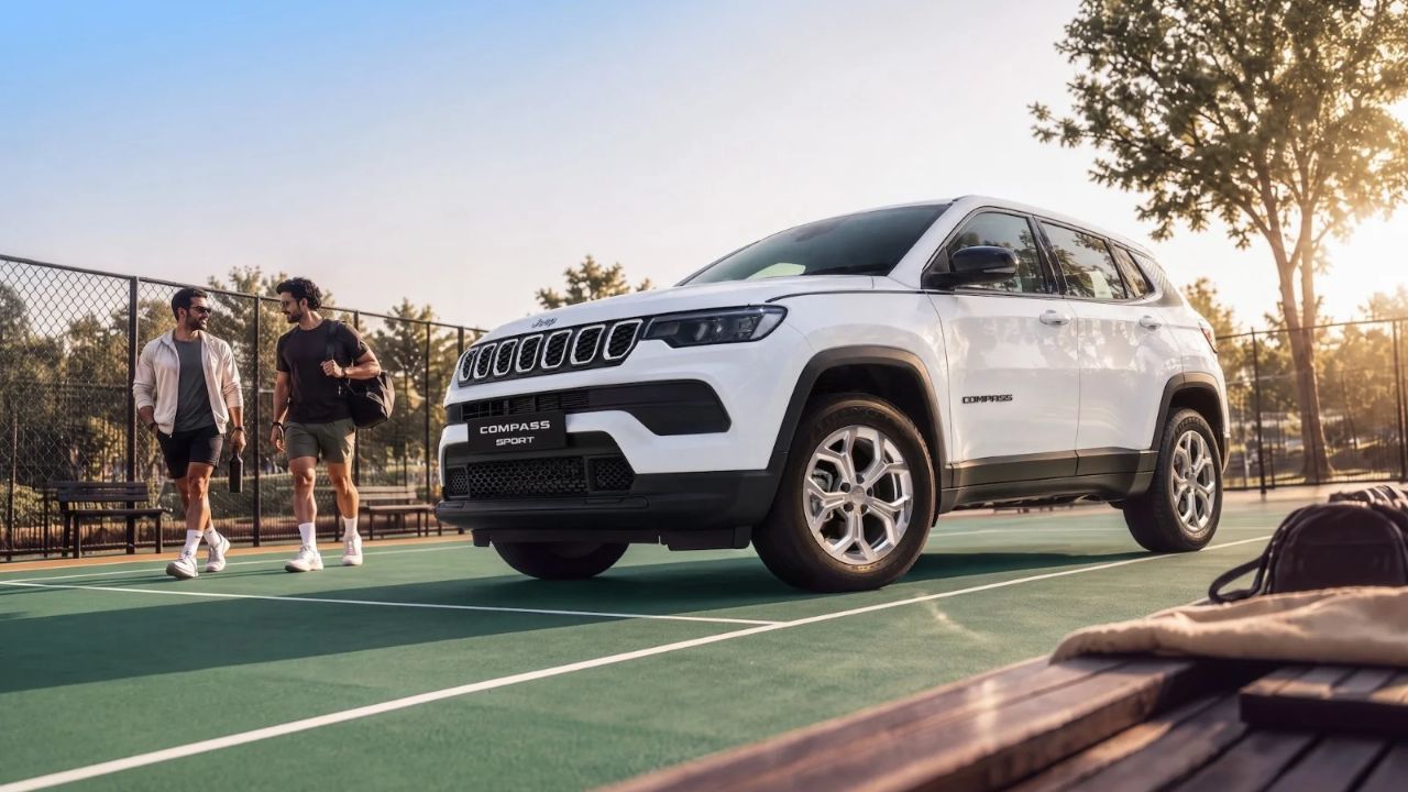 Jeep Compass : कारप्रेमींसाठी आनंदाची बातमी! सर्वाधिक परवडणारी ऑटोमॅटिक जीप कंपास लाँच; किंमत फक्त इतक्या लाखांपासून सुरु