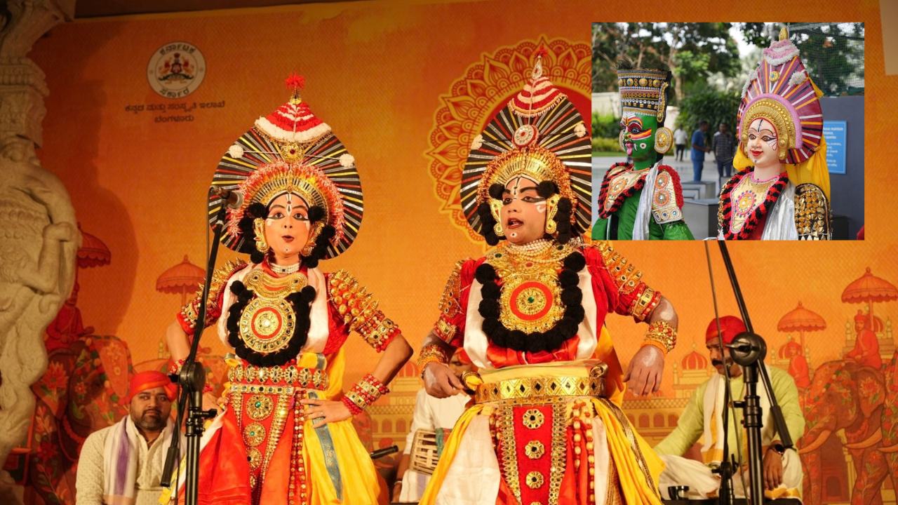 Bengaluru Airport : बेंगळुरू विमानतळावर ‘Nadahabba Dasara’ सोहळा! कठपुतळी शो, चन्नपटना खेळणी अन् 080 लाउंजमध्ये खास मेजवानी