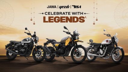 Yezdi Motorcycles Festive : आता 0 डाऊन पेमेंटवर मिळणार बाईक… Jawa, Yezdi आणि BSA प्रेमींसाठी खूशखबर! जाऊन घ्या पर्याय