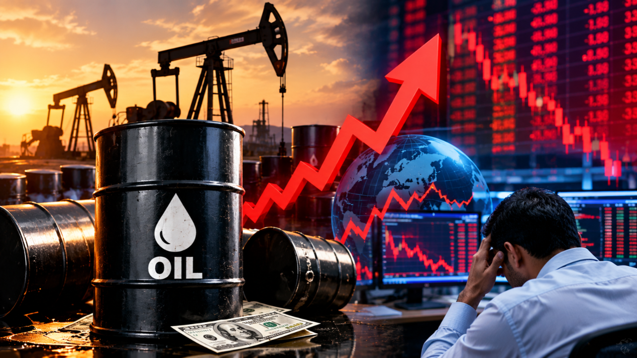 Crude Oil Price Hike : सोमवारी Share Market मध्ये हाहाःकार माजणार… कच्च्या तेलाच्या किंमती भडकल्या! आकडा थेट 117 डॉलर पार