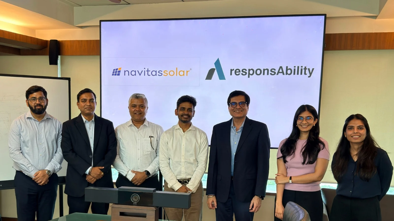 Navitas Solar Cell : भारतातील सौर ऊर्जा उत्पादनाला मिळणार नवी गती! स्विस कंपनीकडून नवितासमध्ये कोटींची गुंतवणूक; काय आहे प्लॅन?