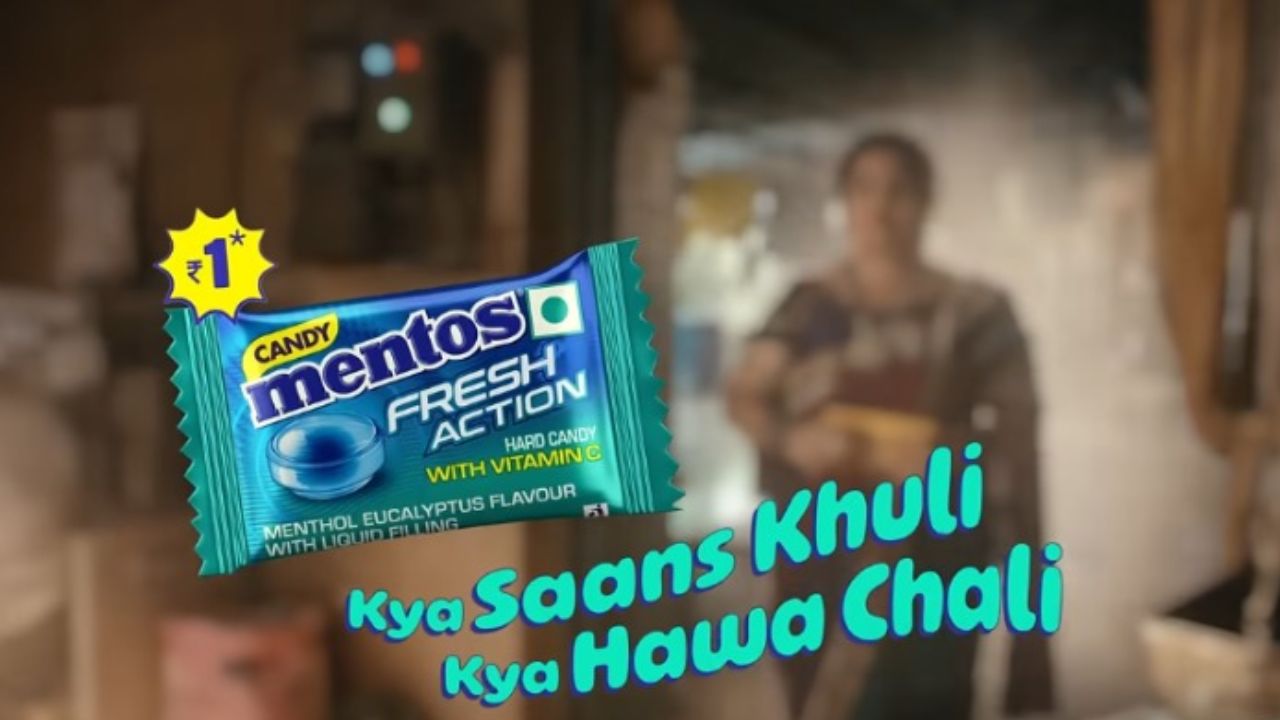 Mentos Fresh Action New TVC : मेंटॉस फ्रेश ॲक्शनची नवीन भन्नाट जाहिरात! पाहा ताजेपणाचा भन्नाट झटका