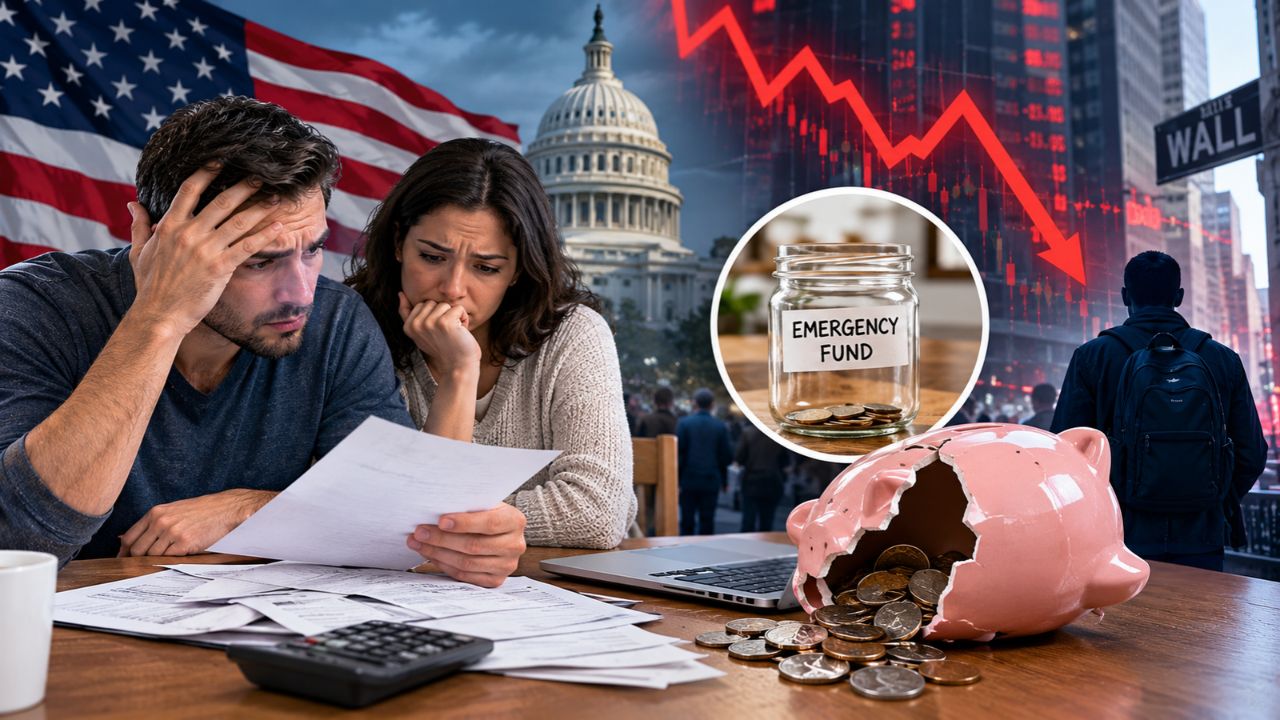 US Financial Crisis : अमेरिकेतील धक्कादायक वास्तव समोर! मोठं आर्थिक संकट, 53% नागरिकांकडे Emergency Fund च नाही