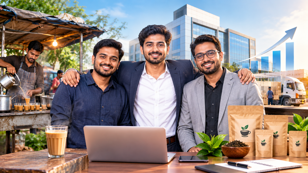 Business Success Story : 15 रुपयांच्या चहाने बदललं 3 मित्रांचं नशीब… नोकरीचा नाद सोडून उभी केली 100 कोटींचा बिझनेस