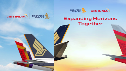 भारत-सिंगापूर प्रवाशांसाठी खूशखबर! Air India अन् Singapore Airlines ची मोठी भागीदारी; 126 विमानांच्या फेऱ्यांचे अधिक पर्याय