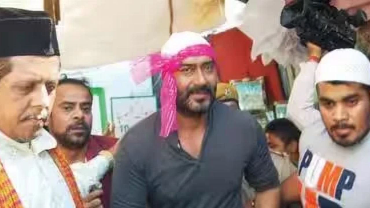 Ajay Devgn Old Video : मुलगा युगला गर्दीतून वाचवताना अजय देवगण संतापला; अजमेर शरीफचा जुना VIDEO पुन्हा व्हायरल