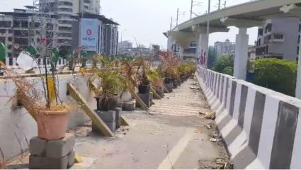 Mira-Bhayandar Ajuba Bridge News: अजुबा ब्रीजवर घाणीचे साम्राज्य; मनसेचा पालिका-MMRDA प्रशासनाला २४ तासांचा अल्टिमेटम
