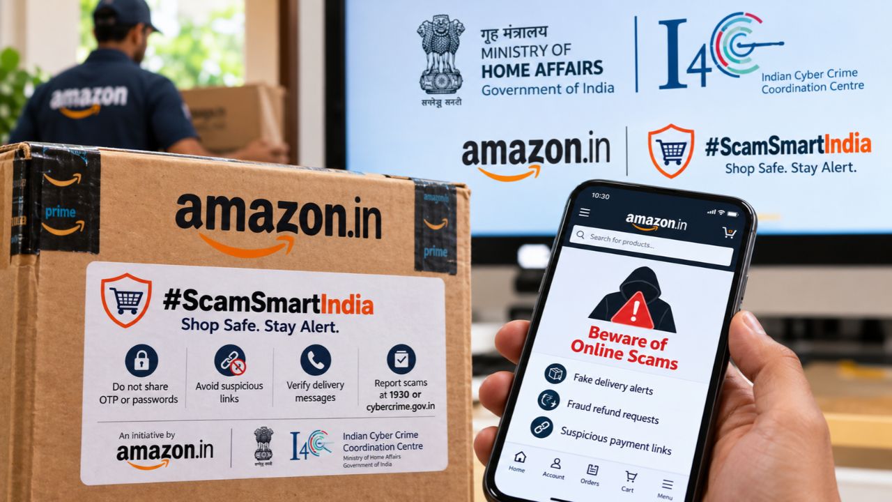 Amazon India : ऑनलाइन घोटाळ्यांना लगाम; ग्राहकांच्या सुरक्षेसाठी ॲमेझॉनचा पुढाकार