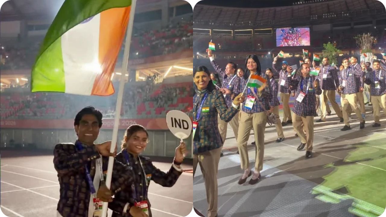 Asian Para Games 2026 चा शानदार प्रारंभ! ४५ देशांचे खेळाडू सहभागी; प्रमोद भगत, सिमरन शर्मा भारताचे ध्वजवाहक