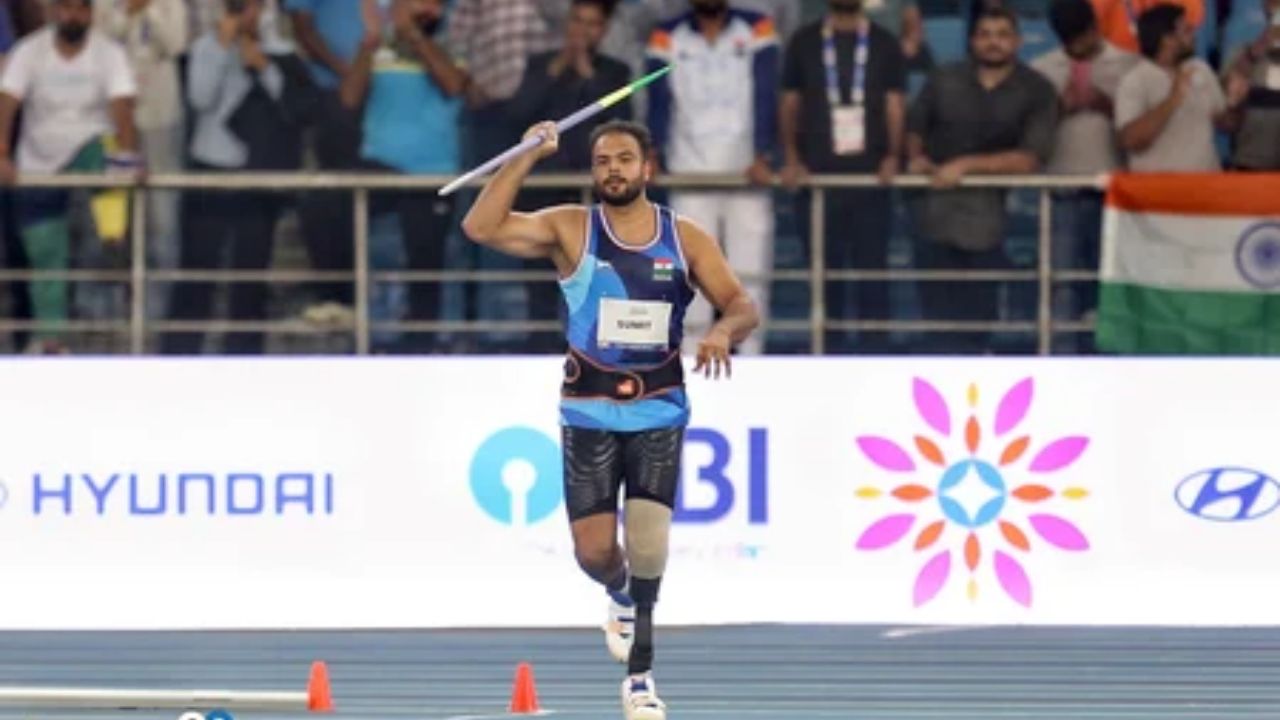 Asian Para Games : सुमित अंतिलचा भालाफेकीत ‘गोल्डन’ थ्रो! भारताची पदकांची विक्रमी शंभरी पार