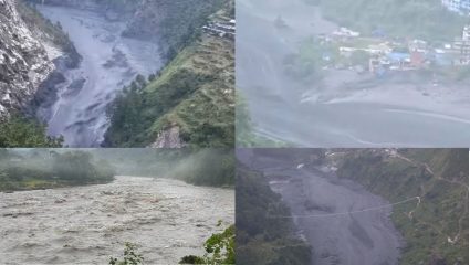 Nepal Flood : नेपाळमध्ये पुन्हा जलप्रलय! बुढी गंडकी नदीच्या प्रवाहात घरे अन् पूल वाहून गेले; नागरिकांना हायअलर्ट, VIDEO VIRAL