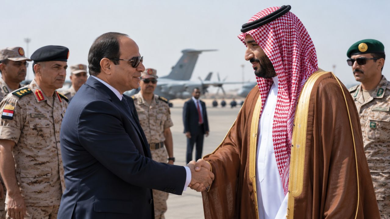 Middle East : सौदीच्या मदतीला धावला इजिप्त ;हुथींच्या हल्यांमुळे सौदी बेजार