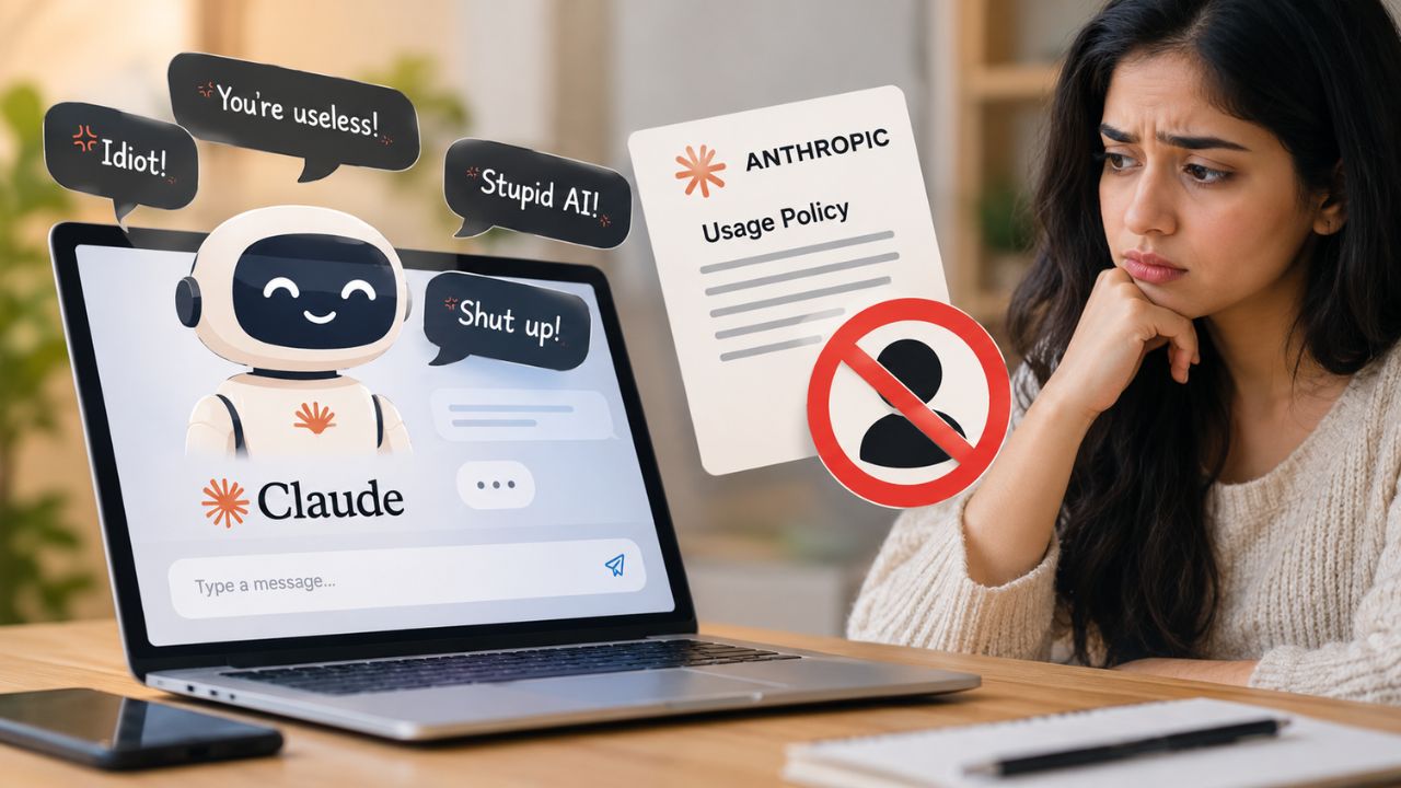 AI चॅटबोटला अपशब्द बोलता? Anthropic ने जारी केला नवा नियम, अकाउंट बंद होणार की नाही?