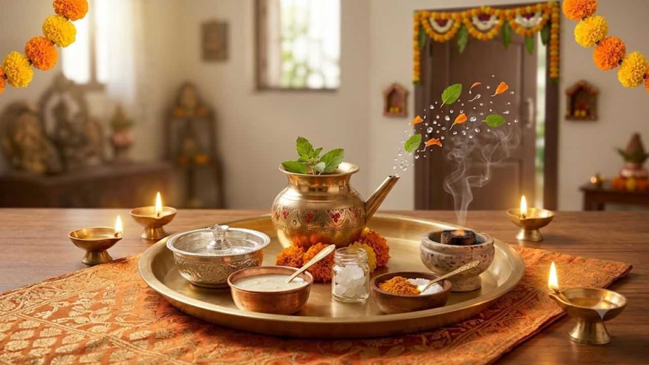 Dev Pooja Rules: देवपूजेपूर्वी घर शुद्ध करायचे आहे? गोमूत्राऐवजी वापरा या गोष्टी