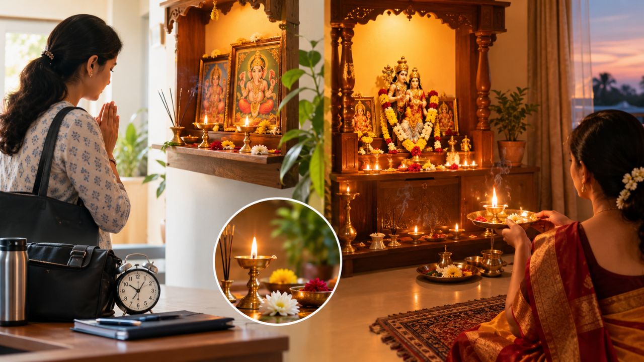 Dev Puja Rules: सायंकाळी देवपूजा करताना दिवा, मंत्रजप आणि नैवेद्याचे काय आहेत नियम? जाणून घ्या महत्त्वाच्या गोष्टी